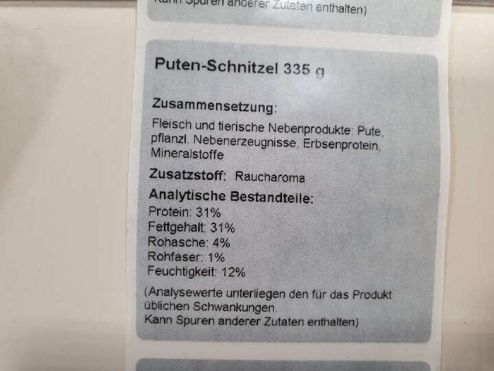 BUFFO Hundeleckerli Natur-Snacks Puten-Schnitzel